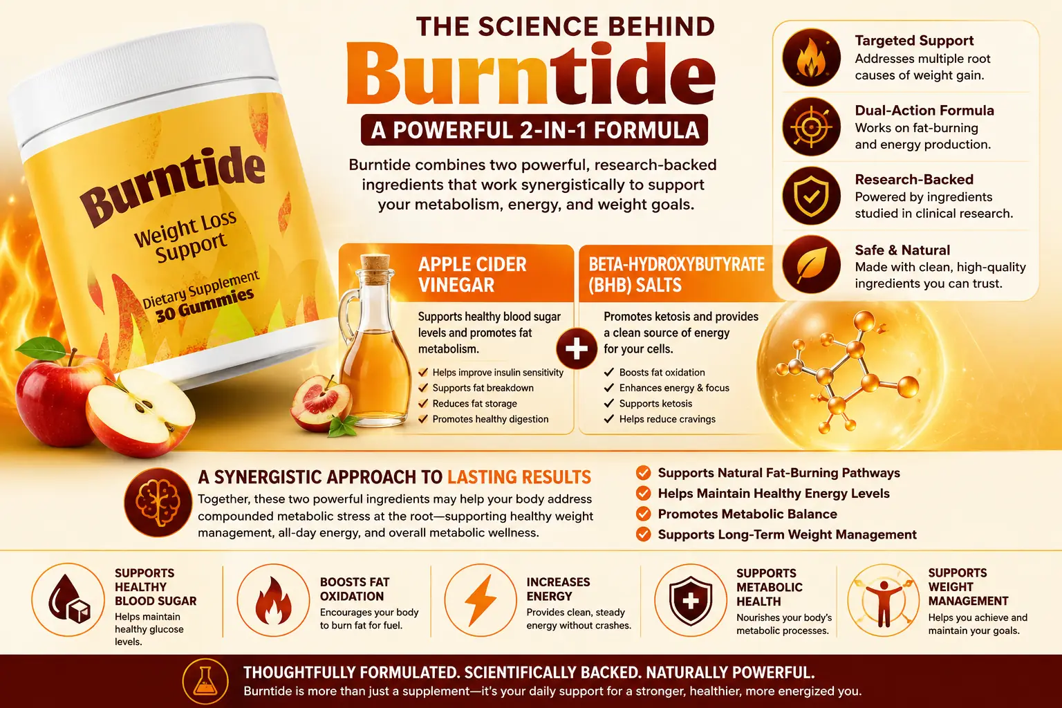 Burntide formula supporting healthy fat utilization