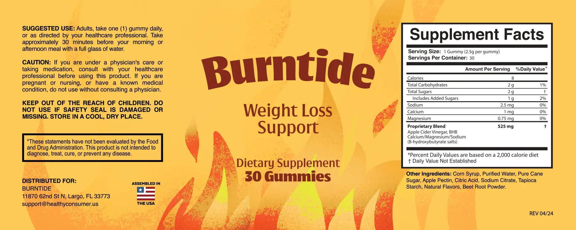 Pomegranate Extract in Burntide